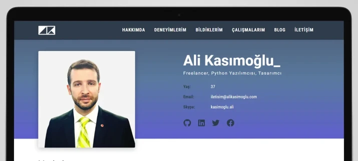 İstanbul kişisel site tasarımı ile profesyonel kimliğinizi güçlendirin online varlığınızı artırın ve potansiyel müşterilere ulaşın