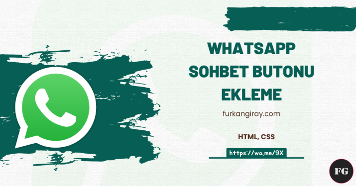 Web sitenize WhatsApp ekleme yöntemleri